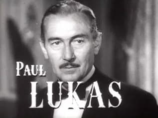 Paul Lukas - Cropped screenshot of Paul Lukas from the film Experiment Perilous