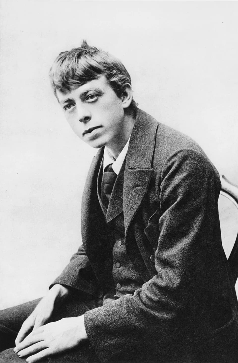 Robert Walser - Robert Walser, in Zürich, around 1900.