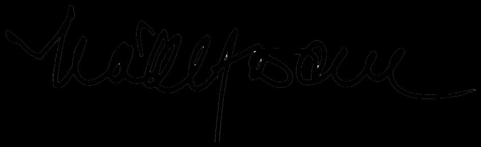 Ferenc Mádl - Signature of Ferenc Mádl.