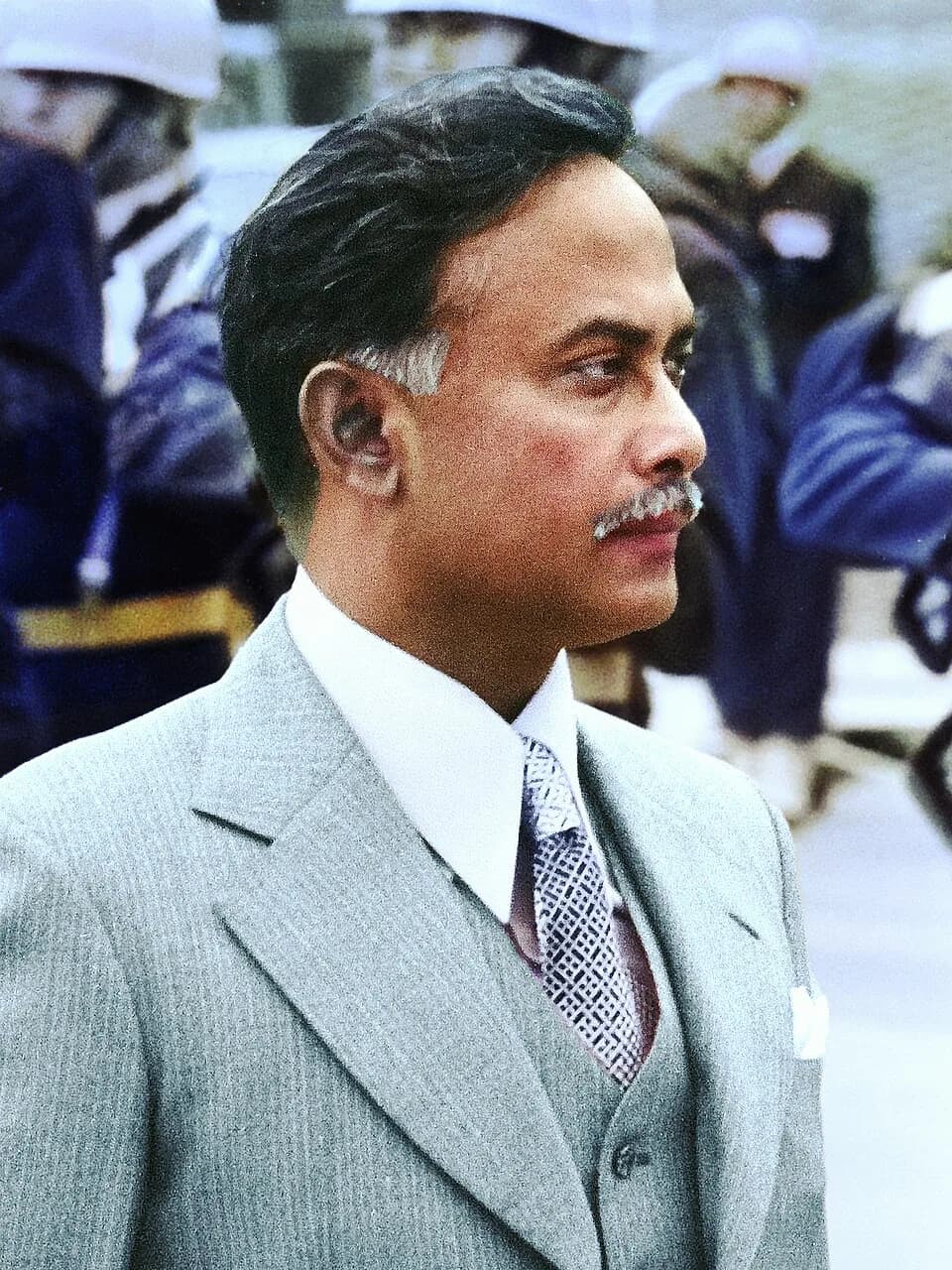 Ziaur Rahman - Aankomst op Schiphol; Hare Majesteit en president Ziaur Rahman