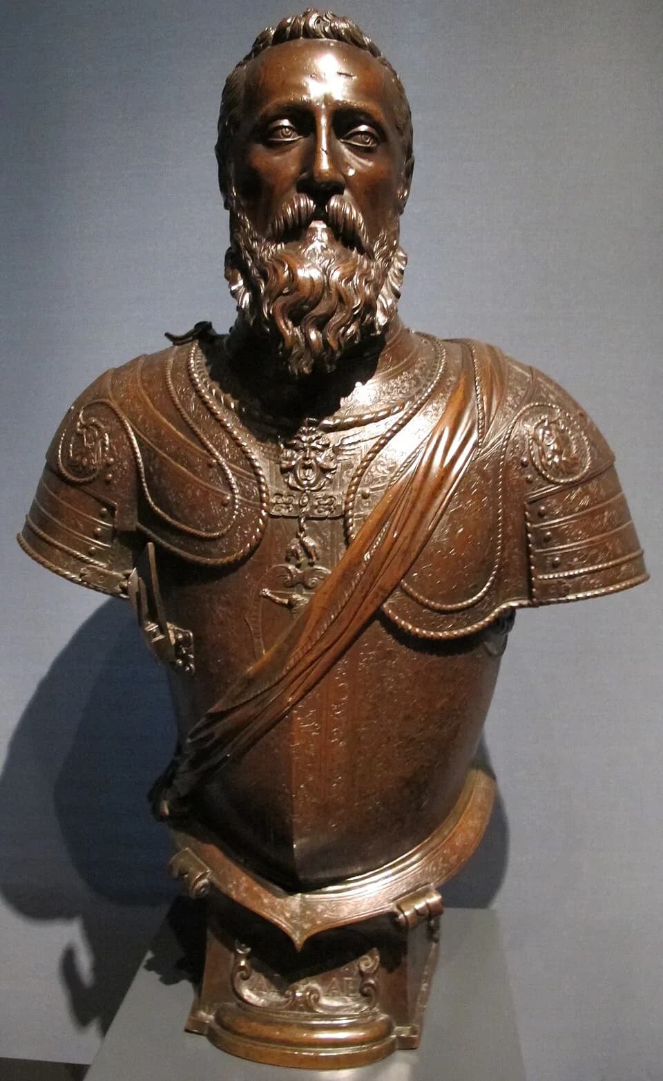 Fernando Álvarez de Toledo, 3rd Duke of Alba - Leone leoni, don ferdinando alvarez de toledo, 3° duca d'alba, 1554-1556