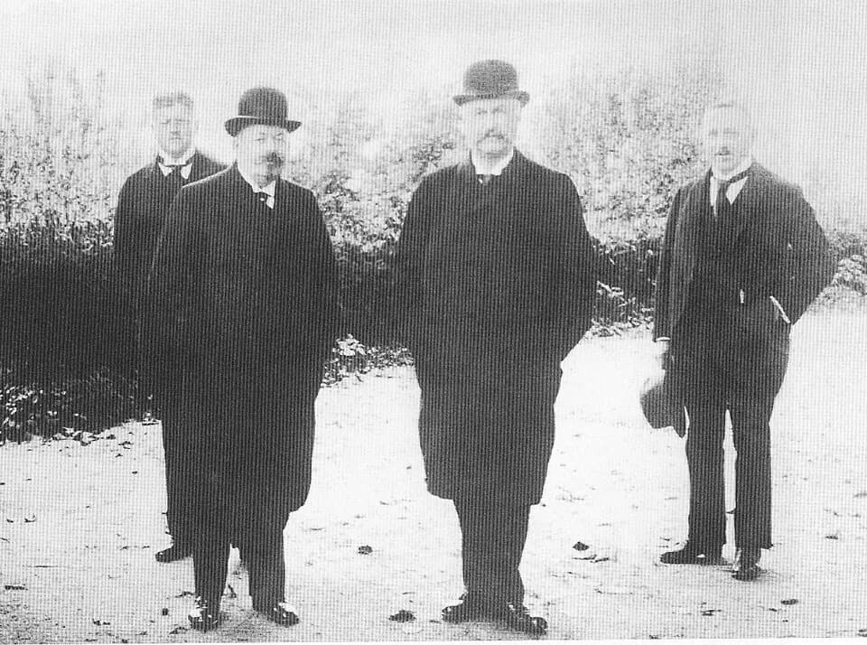 Constantin Fehrenbach - Friedrich Ebert mit Constantin Fehrenbach in Freudenstadt.