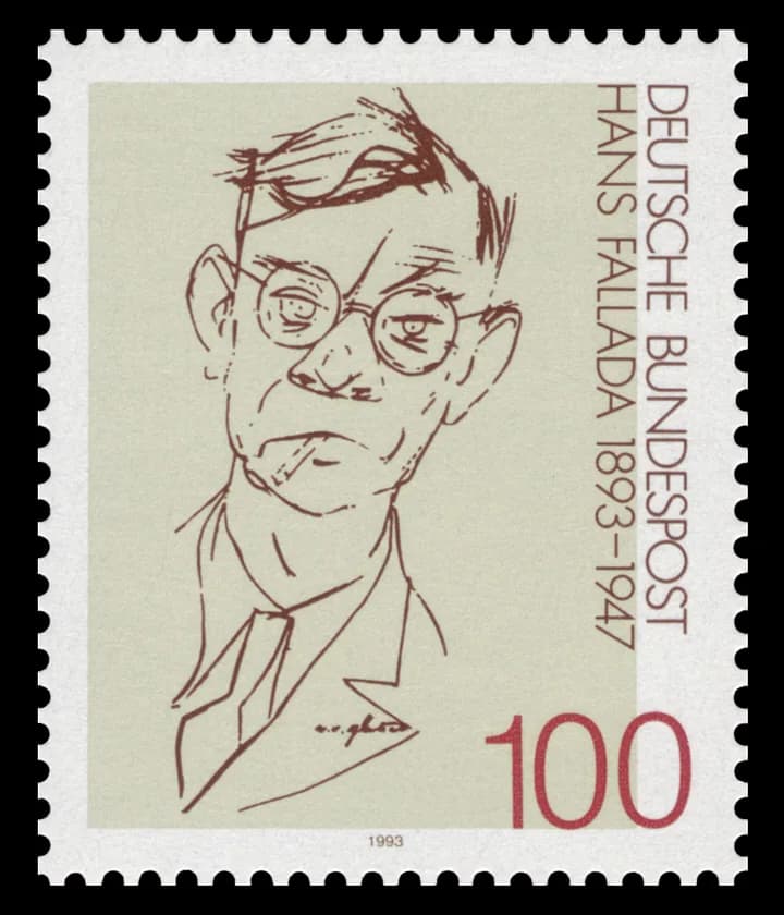 Hans Fallada - 100th day of birth of Hans Fallada (1893—1947)