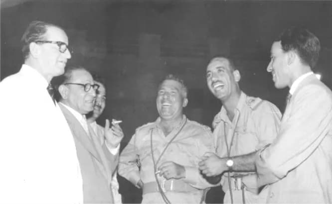 Abdul Salam Arif - Fouad Alrikabi with Iraqi former president Abdulsalam Aref