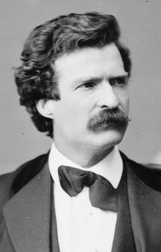 Mark Twain - Mark Twain photo portrait.