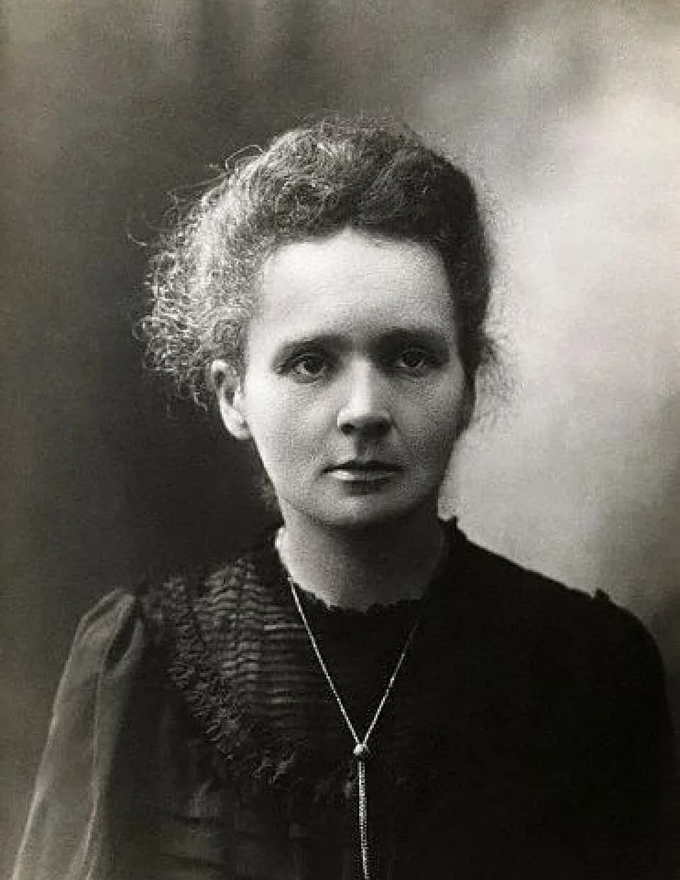Marie Curie - Portrait of Maria Skłodowska-Curie (November 7, 1867 – July 4, 1934), sometime prior to 1907. Curie and her husband Pierre shared a Nobel Prize in Physics in 1903. Working together, she 