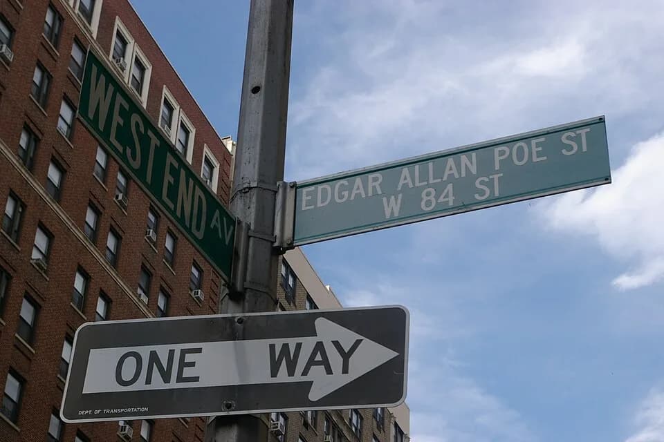 Edgar Allan Poe - Edgar Allan Poe Street - 84th & West End Ave