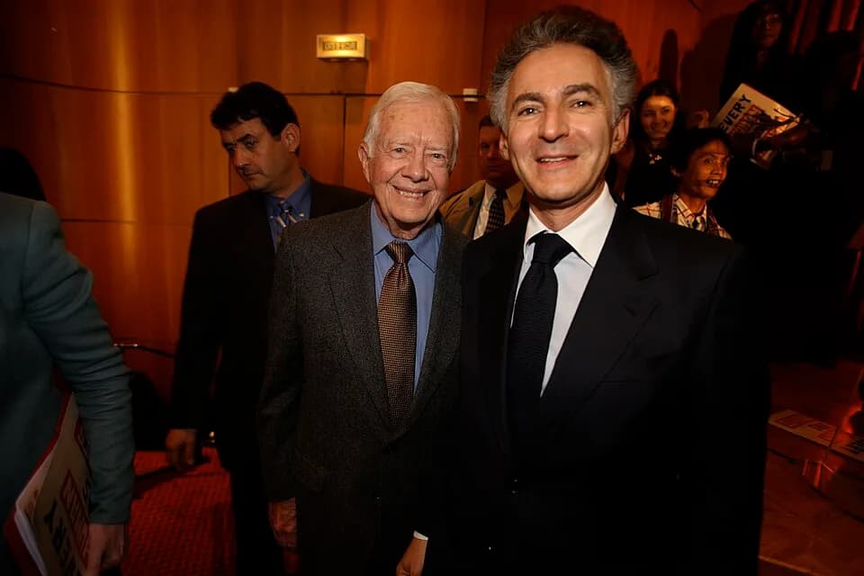 Jimmy Carter - Jimmy Carter and François Zimeray