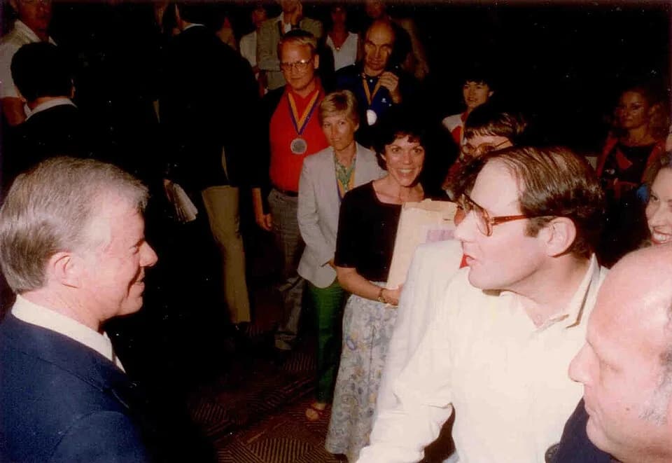 Jimmy Carter - This photograph was taken in Hawaii in February 1982.