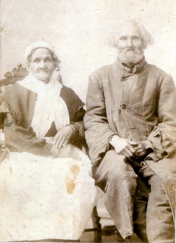 Andrew Jackson - Aaron and Hannah Jackson, two former slaves of U.S. President Andrew Jackson
