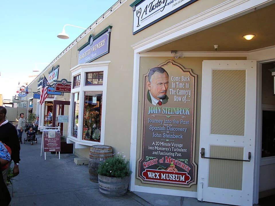 John Steinbeck - Welcome to Cannery Row, one of the most beautiful coastal areas in the country. Monterey visitors rank Cannery Row as their favorite spot on the Peninsula.
Immortalized by John Stein