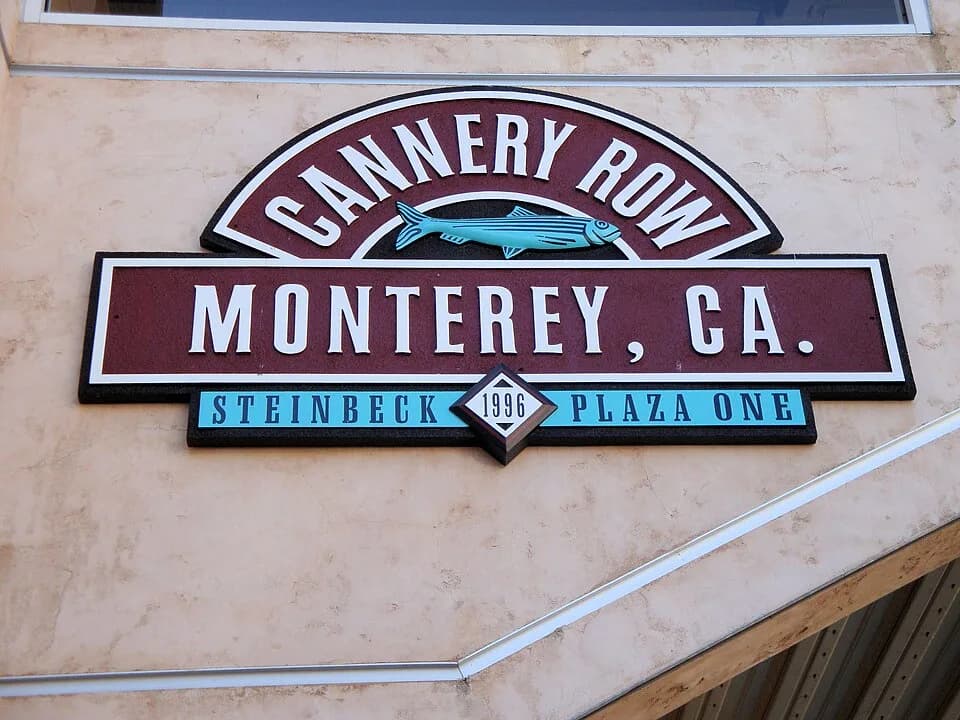 John Steinbeck - Welcome to Cannery Row, one of the most beautiful coastal areas in the country. Monterey visitors rank Cannery Row as their favorite spot on the Peninsula. 
Immortalized by John Stein
