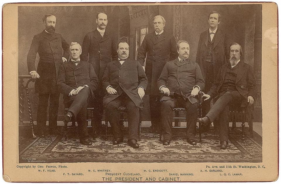 Grover Cleveland - Cleveland's First Cabinet