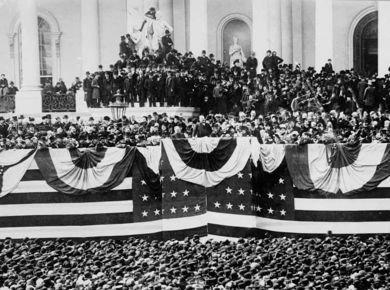 Grover Cleveland - Inauguration of Grover Cleveland