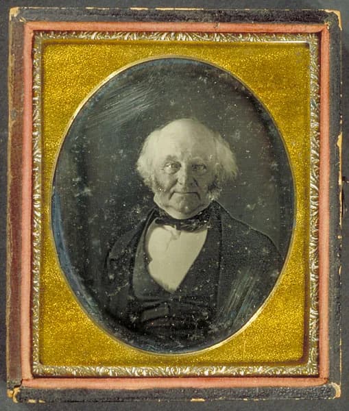Martin Van Buren - Daguerreotype of U. S. President Martin Van Buren. Image courtesy of the Harvard University Library.