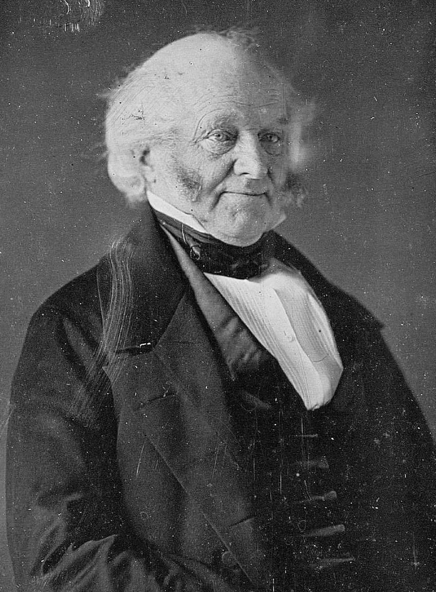 Martin Van Buren - Daguerreotype portrait of Hon. Martin Van Buren, taken at Philadelphia, Penn., 1849-1850, by the photographer Marthew Brady. Courtesy of the Beinecke Rare Book &amp; Manuscript Libr