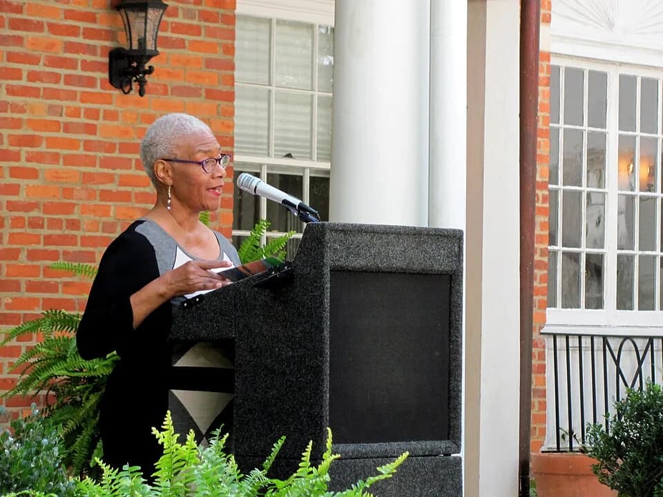 Maya Angelou - Poet and author Jaki Shelton Green, reading from Maya Angelou's "Still I Rise"