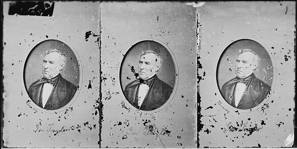 Zachary Taylor - Gen. Zachary Taylor, President, U.S - NARA - 527667.jpg