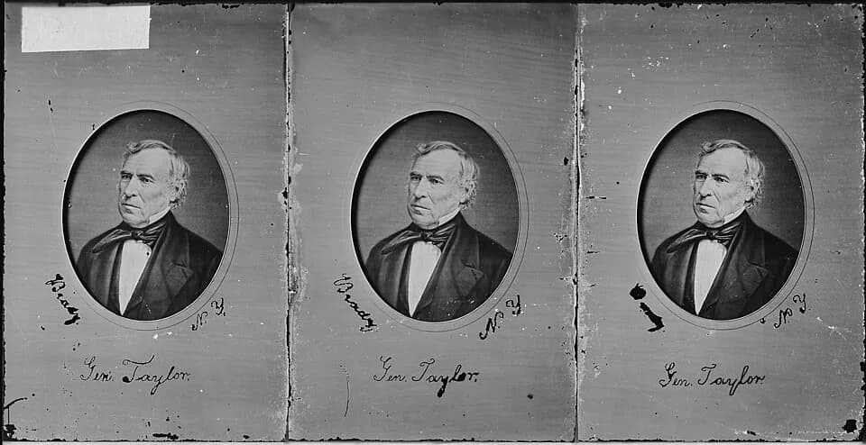 Zachary Taylor - Gen. Zachary Taylor, President, U.S - NARA - 527669.jpg