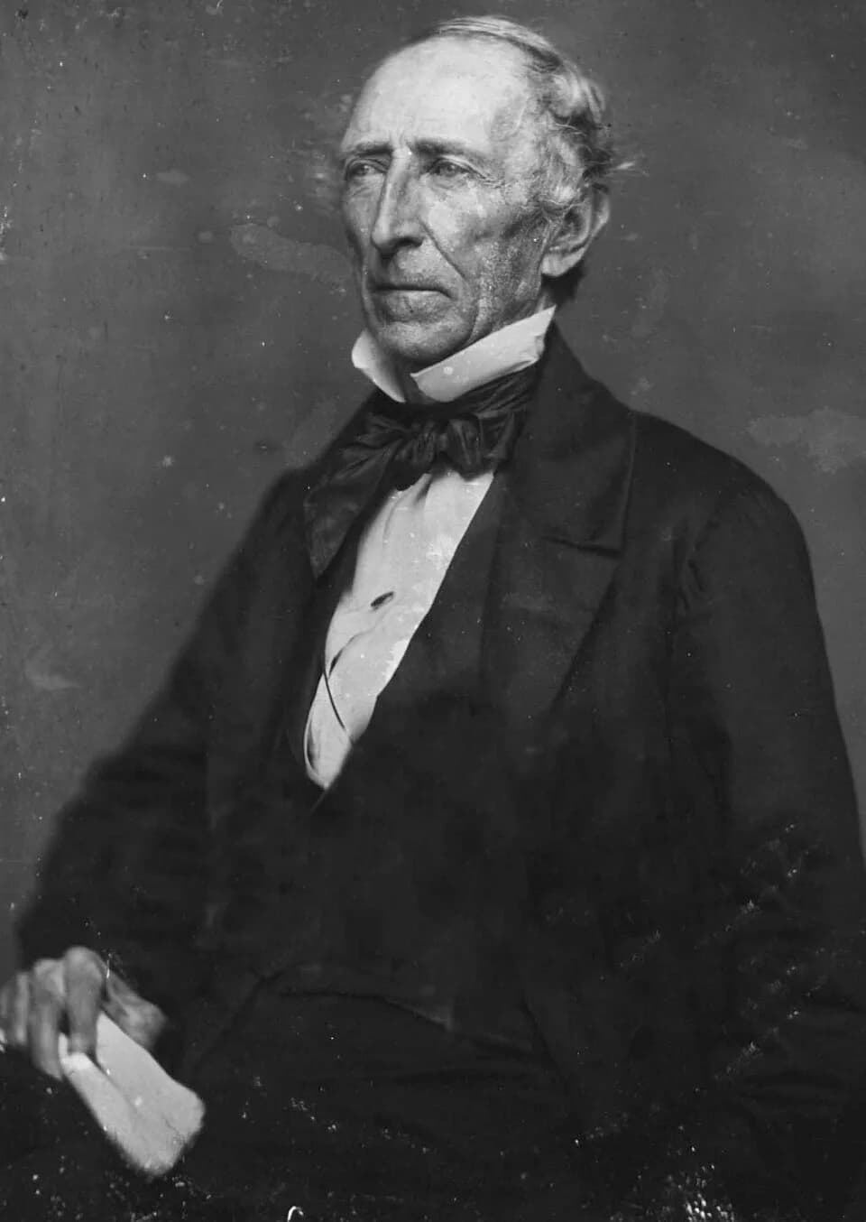 John Tyler - Restored daguerreotype of John Tyler, tenth president of the United States.