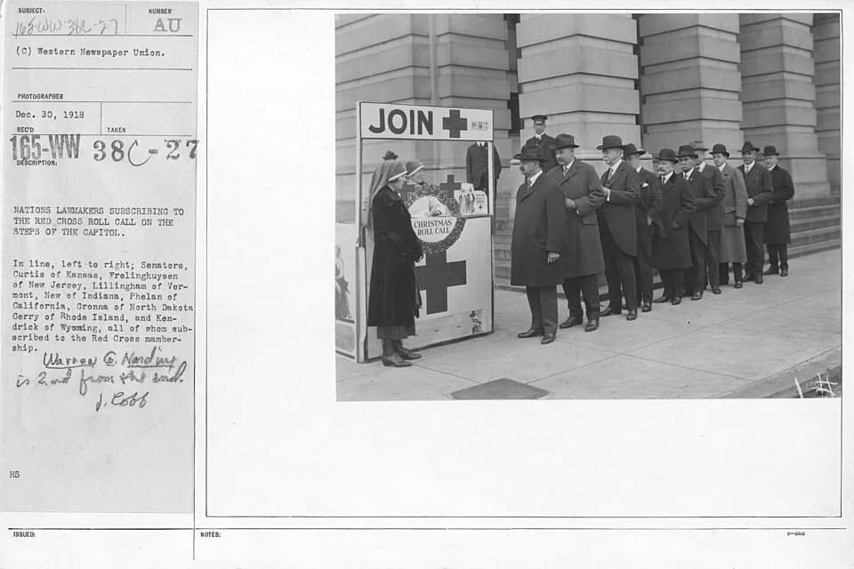 Warren G. Harding - Scope and content:  Photographer: Western Newspaper Union