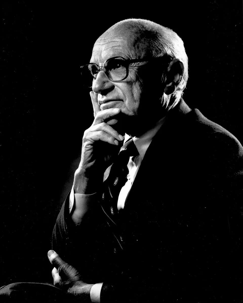 Milton Friedman - Portrait of Milton Friedman