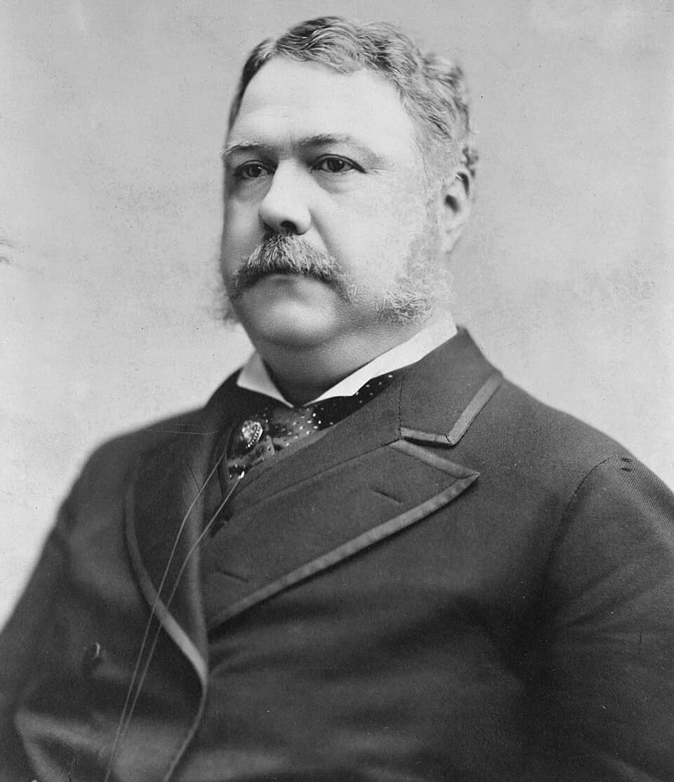 Chester A. Arthur - Portrait of U.S. President, Chester Alan Arthur