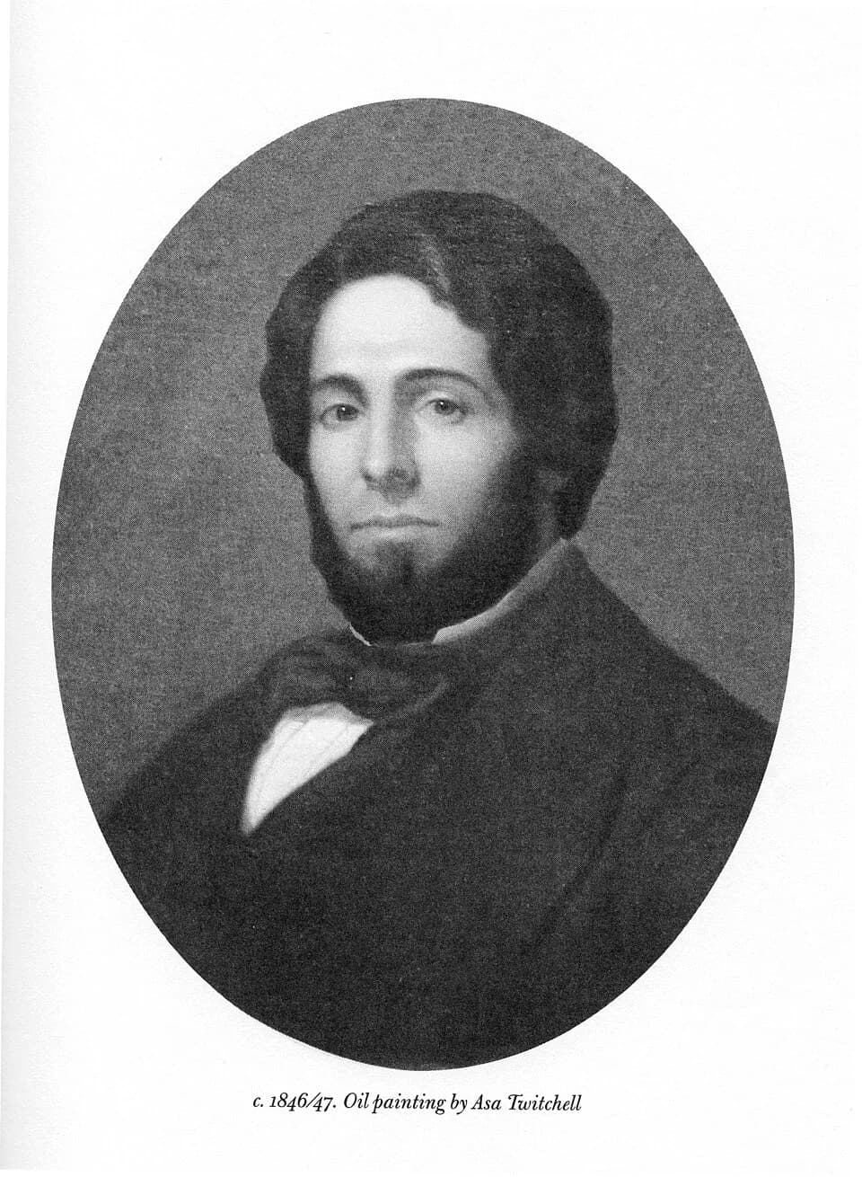 Herman Melville - Oil Painting of Herman Melville in 1846/7.
