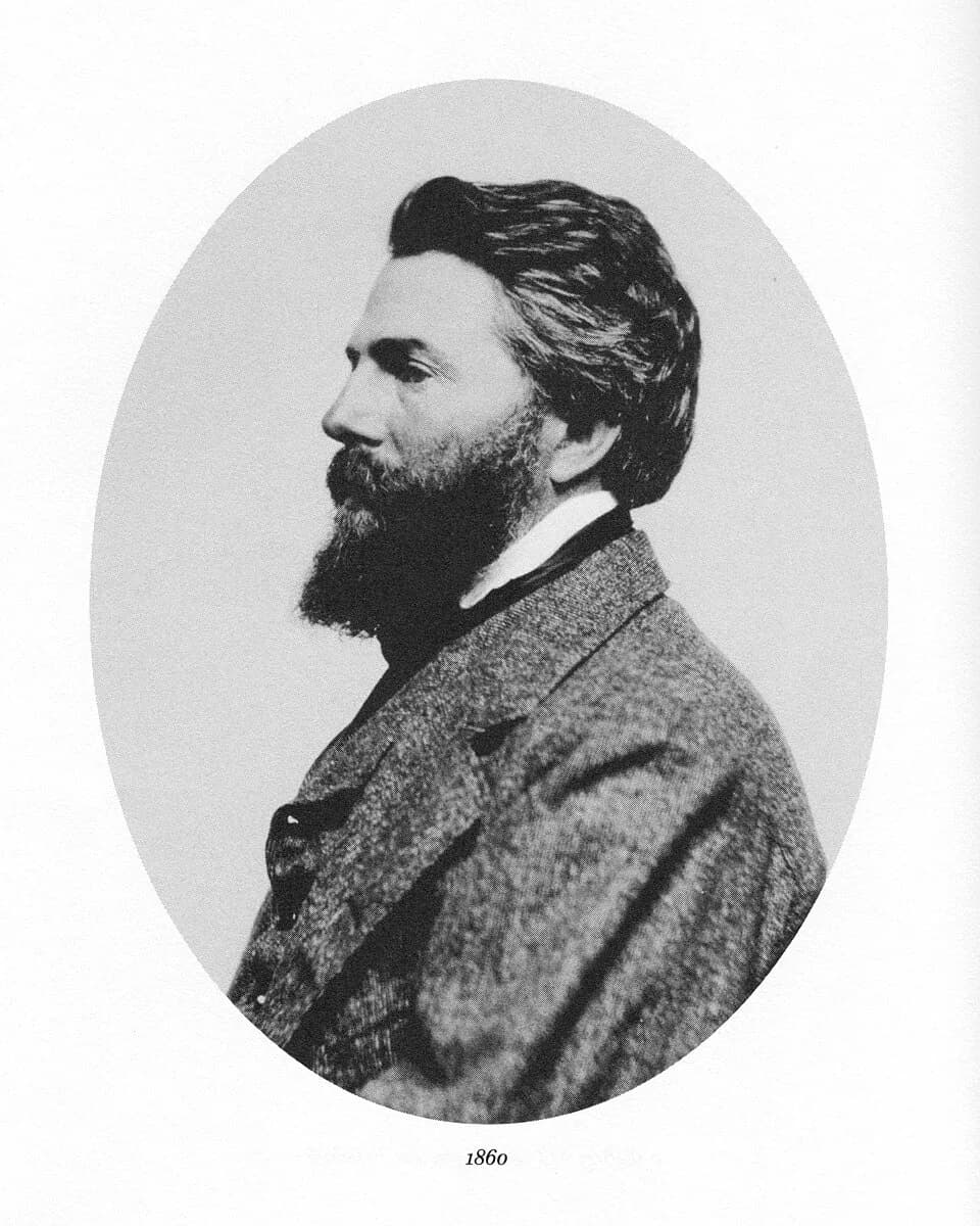 Herman Melville - Herman Melville in 1860.