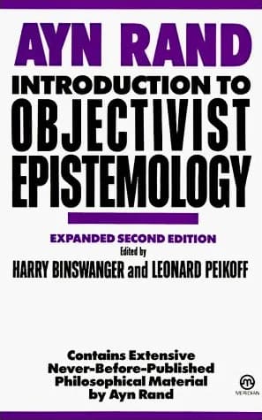 Ayn Rand - Cover "Introduction to Objectivist Epistemology"