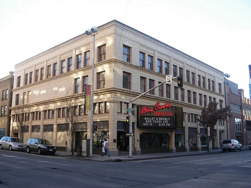Bing Crosby - The former Clemmer Theater, now the Bing Crosby Theater in Spokane, Washington.