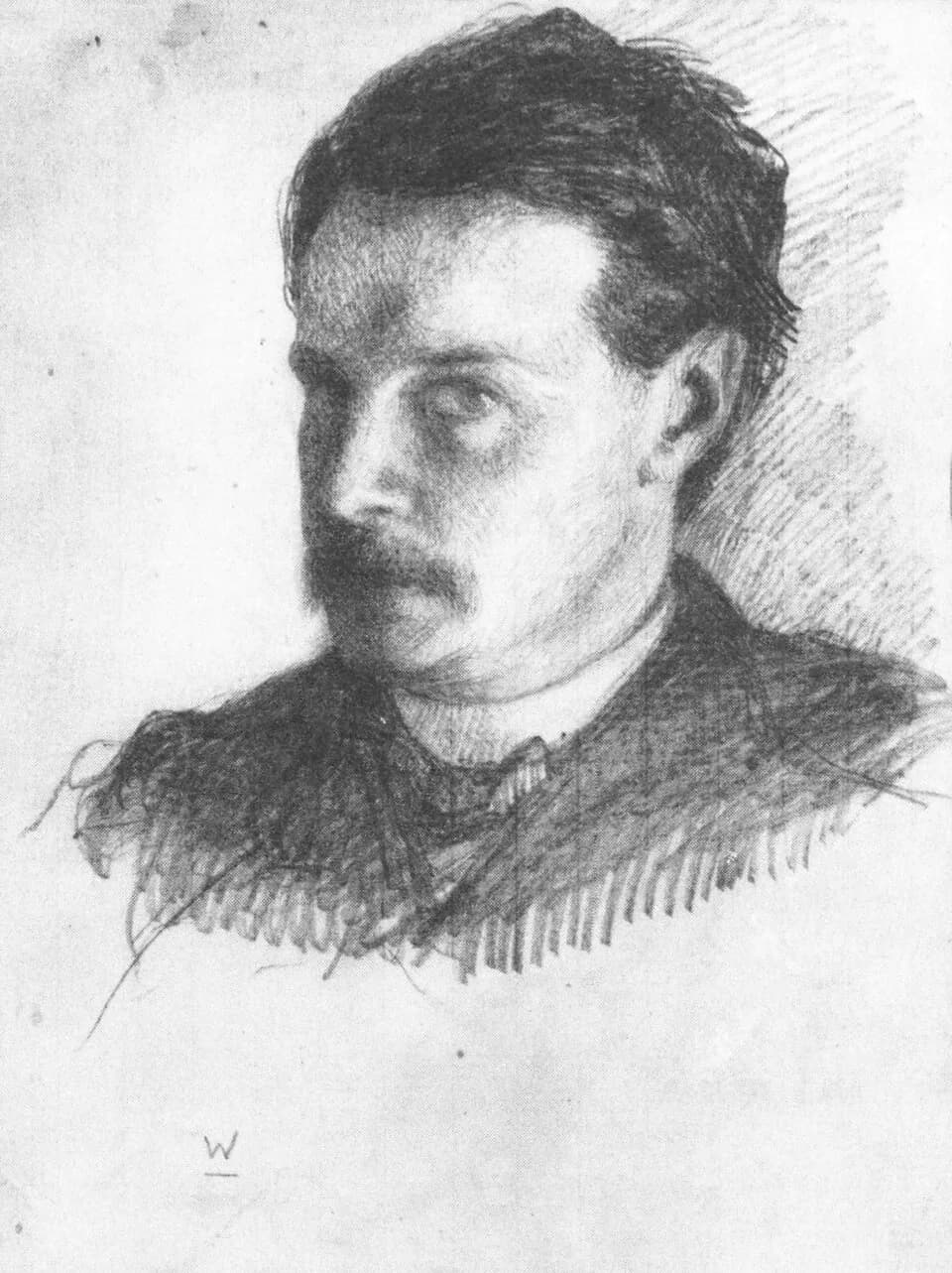 William James - William James self-portrait.jpg