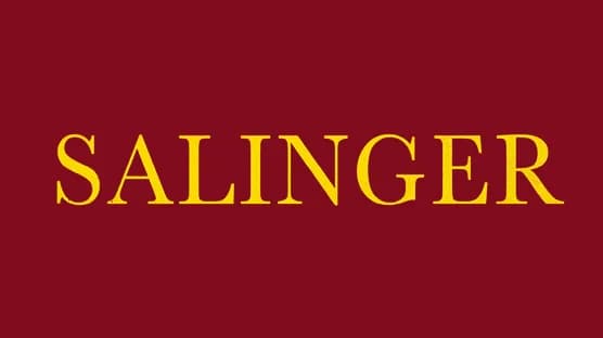 J. D. Salinger - Logotipo del documental Salinger, dirigido por Shane Salerno y distribuido por The Weinstein Company en 2013.