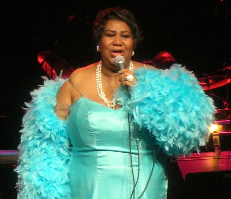 Aretha Franklin - Picture of Aretha Franklin performing at the Nokia Theater in Dallas, Texas, on April 21, 2007. Photo taken by Ryan Arrowsmith.
