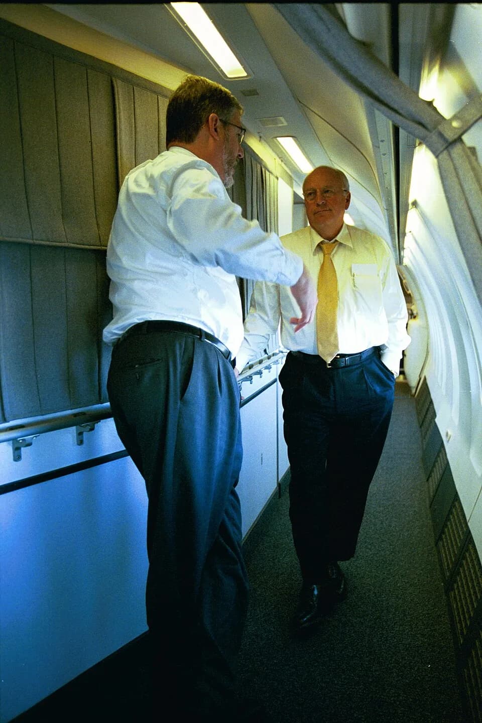 Dick Cheney - Vice President Cheney Talks with David Addington Aboard Air Force Two - DPLA - 548433fd2acf8368482f4fda8ca0119b.jpg