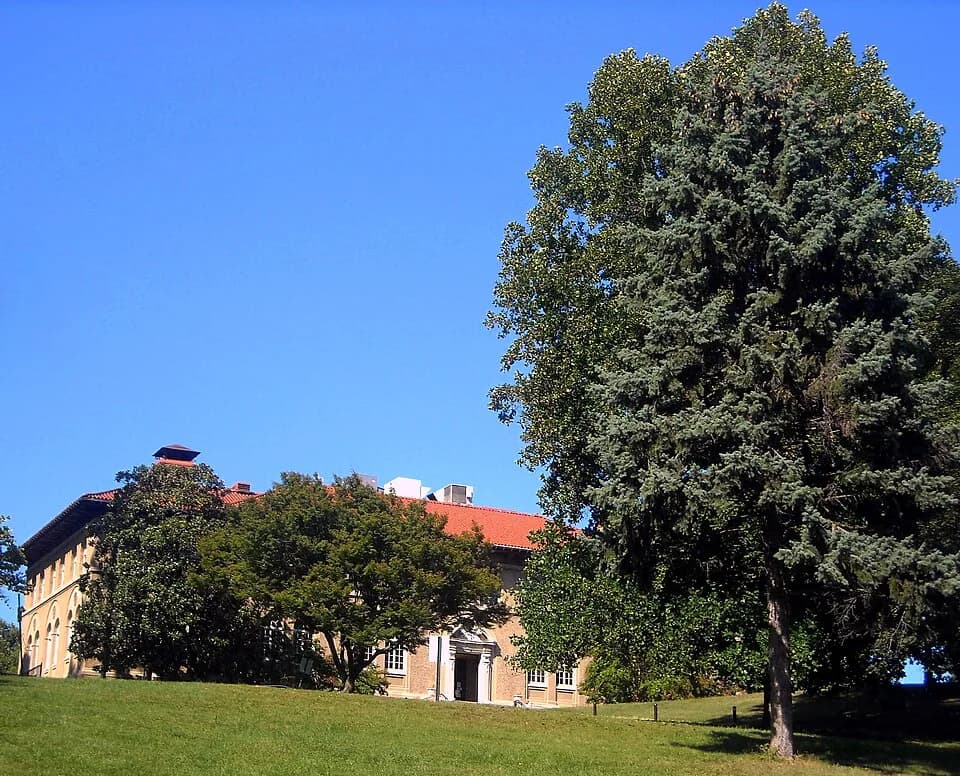 Andrew Carnegie - The Carnegie Institution of Washington, Geophysical Laboratory (now home to the Levine School of Music) located at 2801 Upton Street, NW in the Forest Hills neighborhood of Washingto
