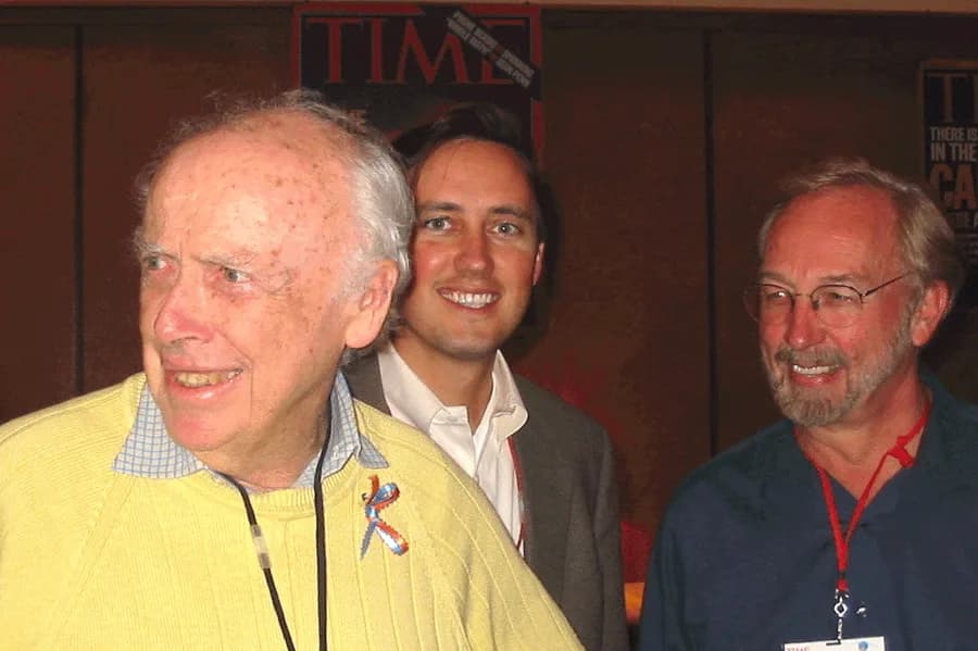 James Watson - Three of the advisors to TIME's  Future of Life Conference (James 'Double Helix' Watson and John Gage of Sun).