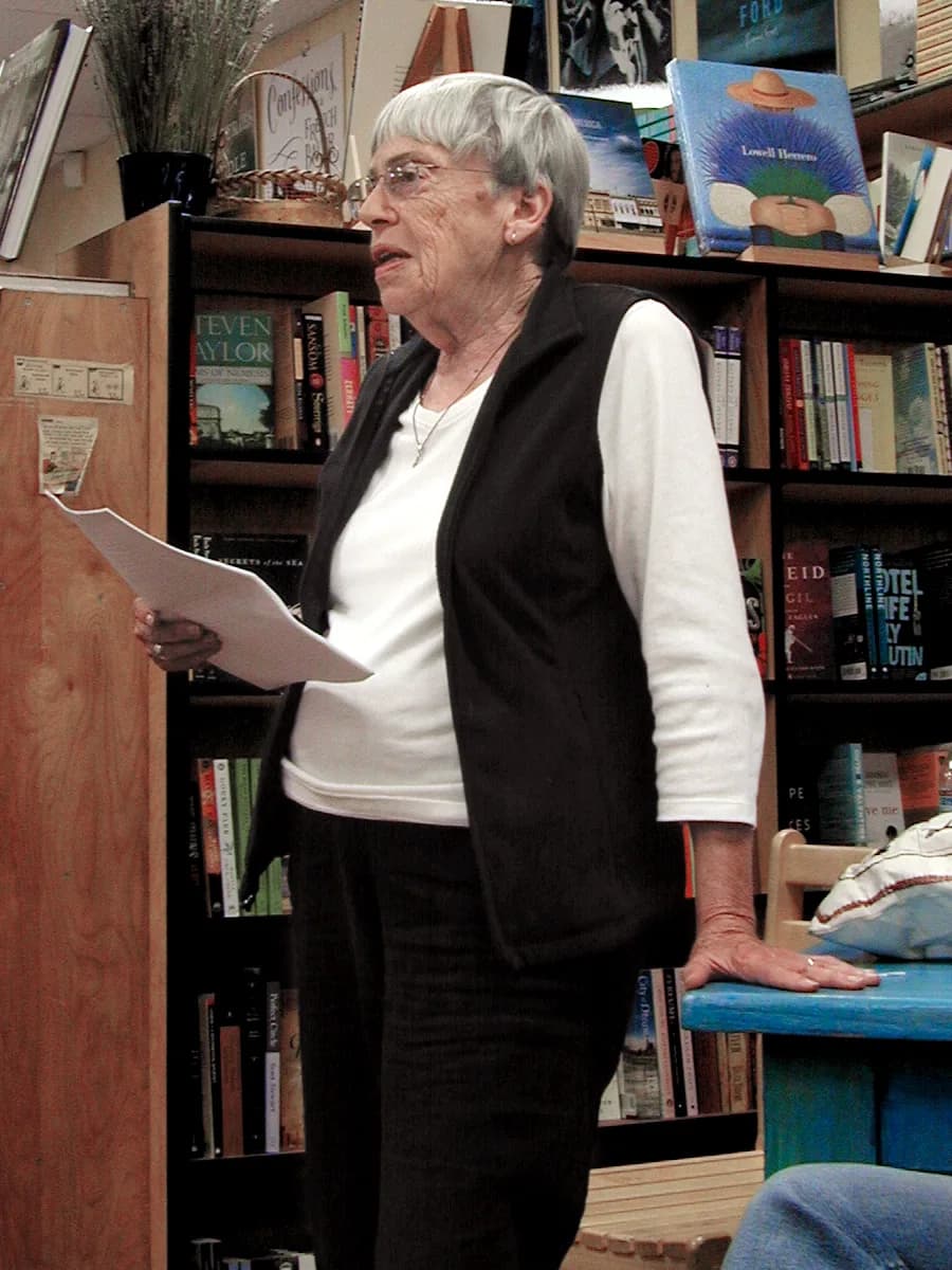 Ursula K. Le Guin - Ursula K. Le Guin reading from Lavinia at Rakestraw Books, Danville, California, on June 23, 2008.