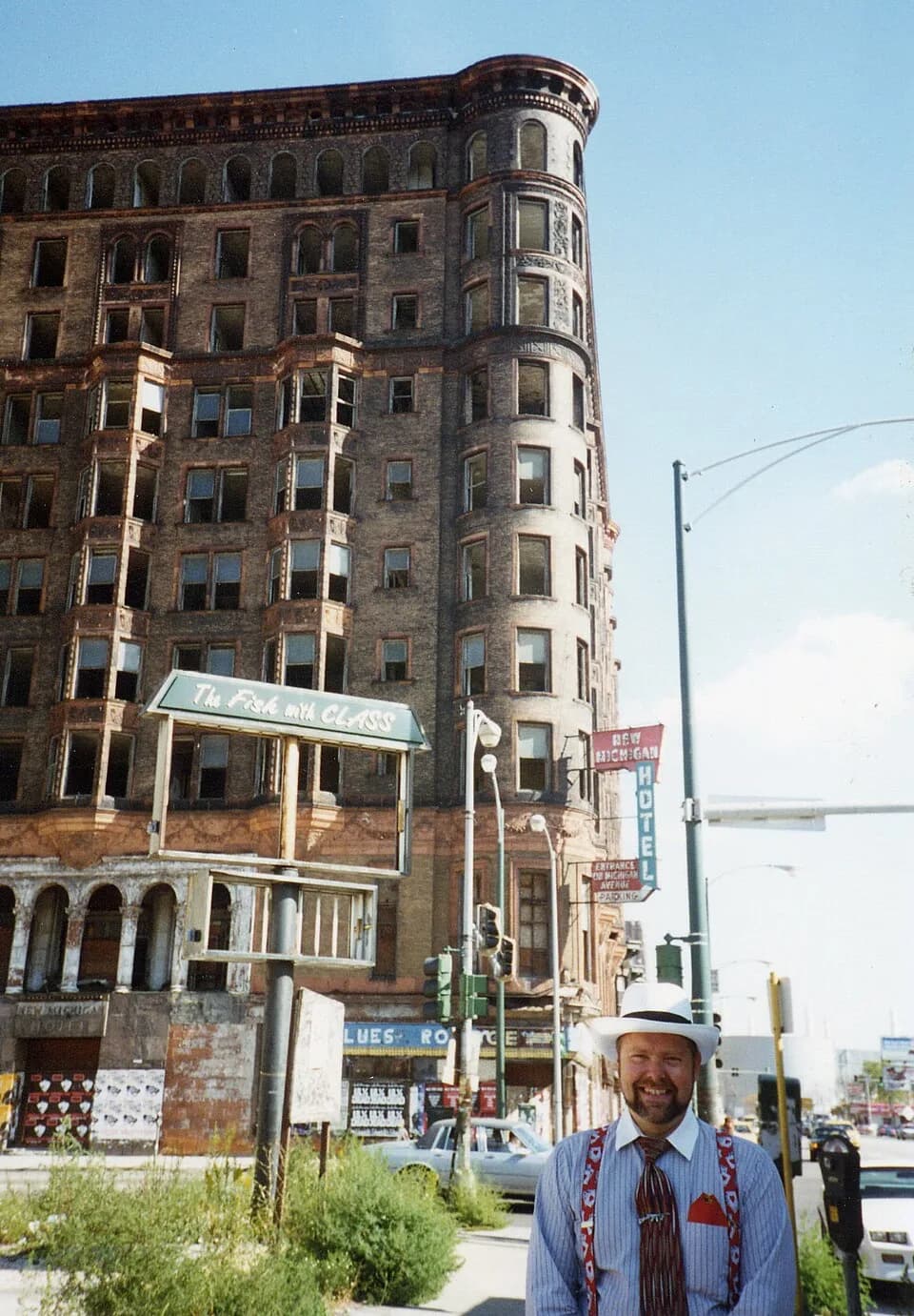 Al Capone - Lexington Hotel, Chicago. Photographed by Giano II. Figure in foreground is a "Gangster" tour guide. I think he called himself "Southside". Highly recommend him!