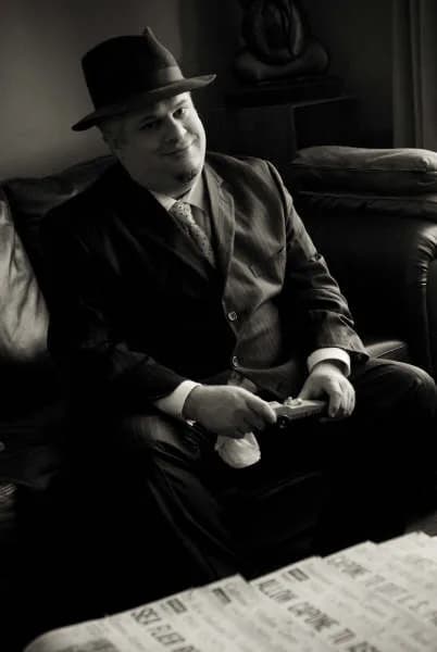 Al Capone - Chris Knight Capone, grandson of Al Capone.
