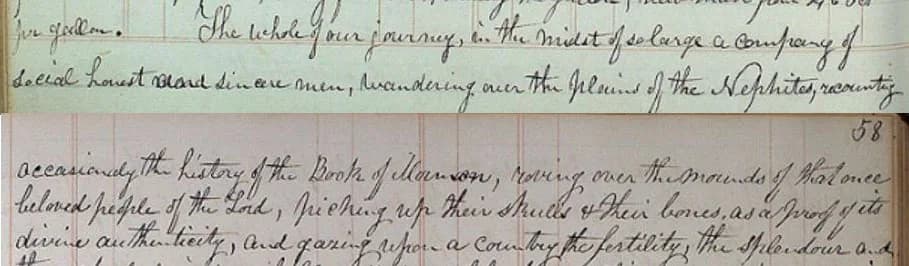 Joseph Smith - Excerpt from Joseph Smith letter to his wife Emma.
