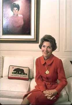 Nancy Reagan - Nancy Reagan as First lady of California