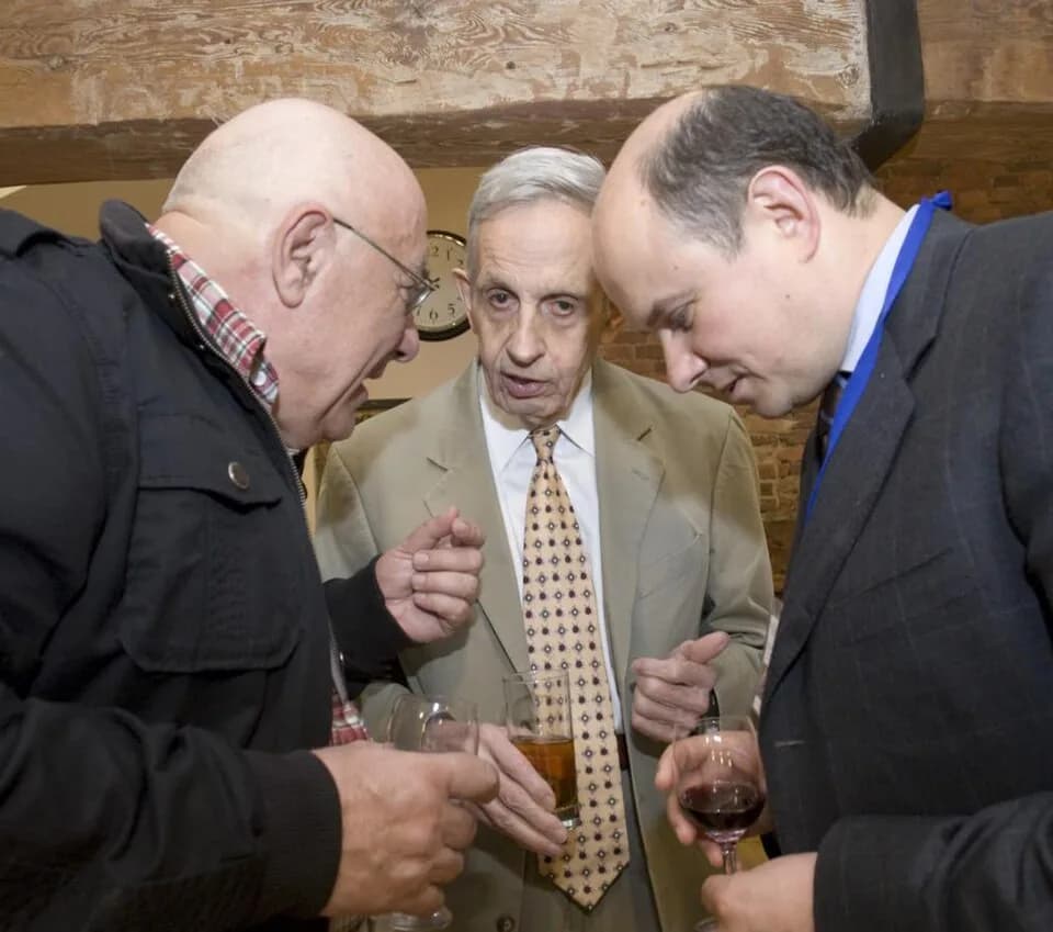 John Forbes Nash - Participants of the Second International Conference on Game Theory and Management GMT2008,John Nash, Leon Petrosyan, Sergey Katkallo