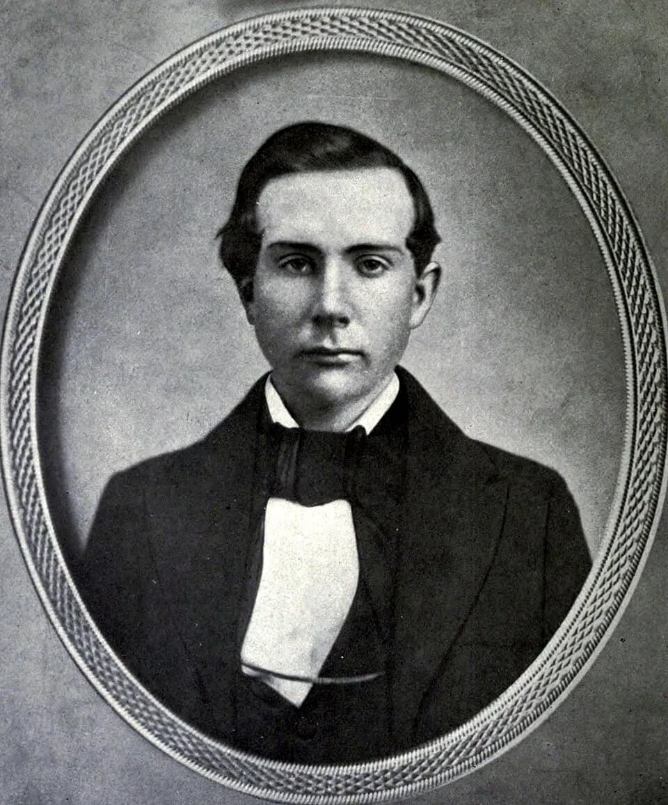 John D. Rockefeller - John D. Rockefeller aged 18