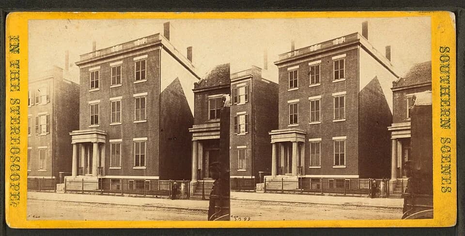 Robert E. Lee - Genl. Lee's residence, from Robert N. Dennis collection of stereoscopic views.jpg
