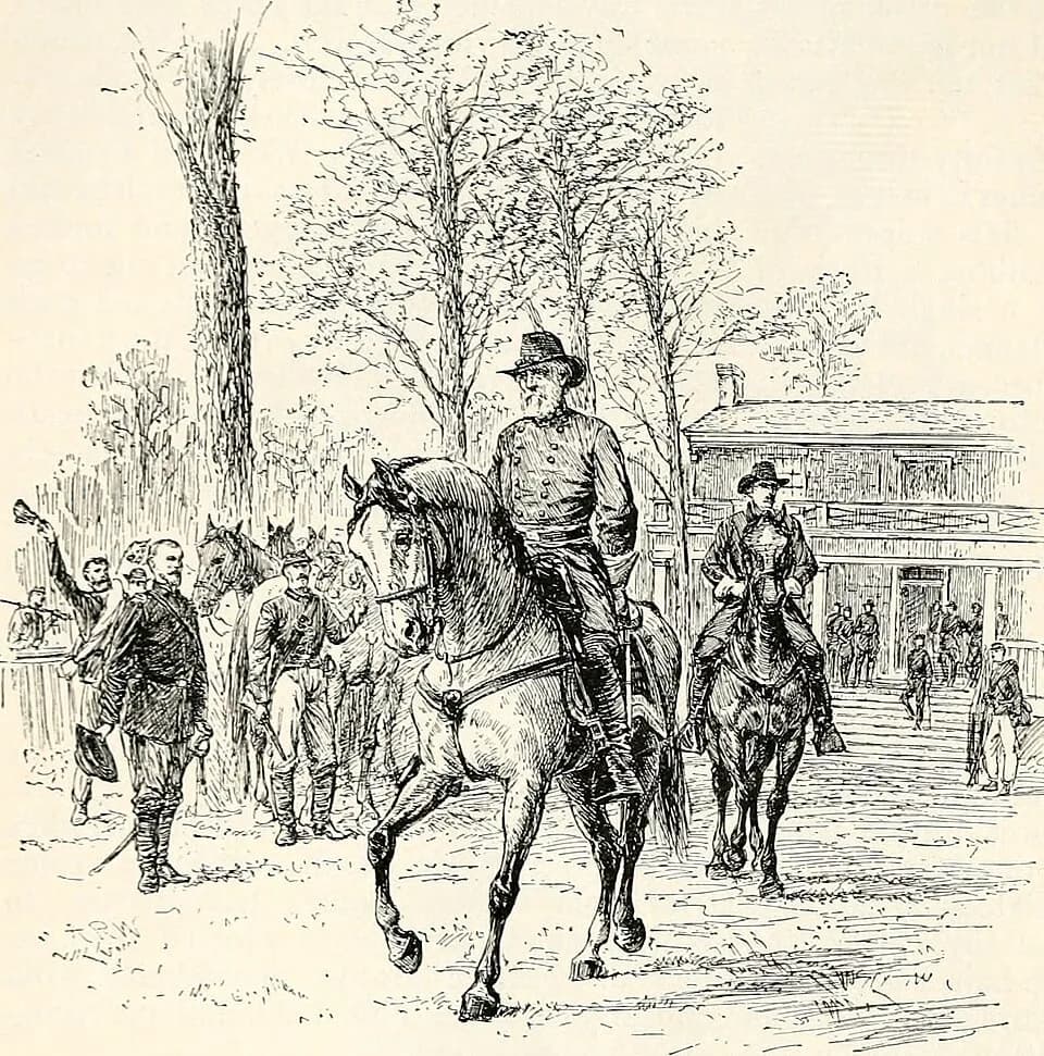 Robert E. Lee - Identifier: abrahamlincolnba03newy (find matches)
Title: Abraham Lincoln and the battles of the Civil War
Year: 1908 (1900s)
Authors: 
Subjects:  Lincoln, Abraham, 1809-1865 Generals G