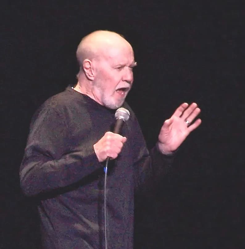 George Carlin - Went to see GC in Trenton on 4/4/08. His opening act was Dennis Blair. Between the 2 of them I had no mascara left