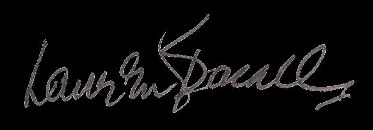 Lauren Bacall - Lauren Bacall's signature