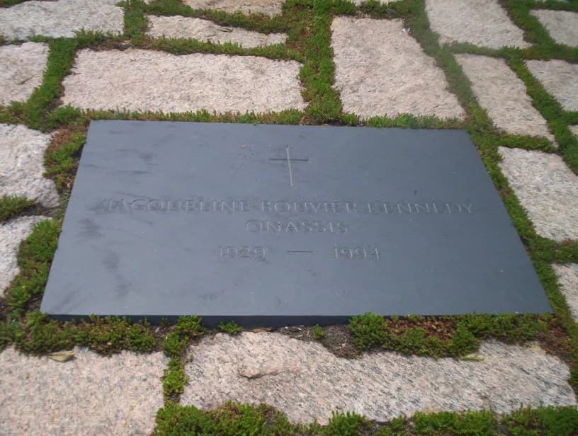 Jacqueline Kennedy Onassis - Jacqueline Bouvier Kennedy, Arlington, National Cemetery, Washnington, D.C., United States