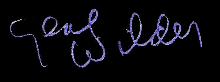 Gene Wilder - Gene Wilder's signature